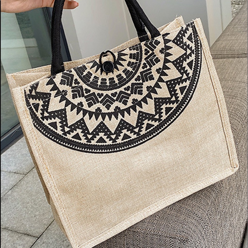 Jute Reusable Tote